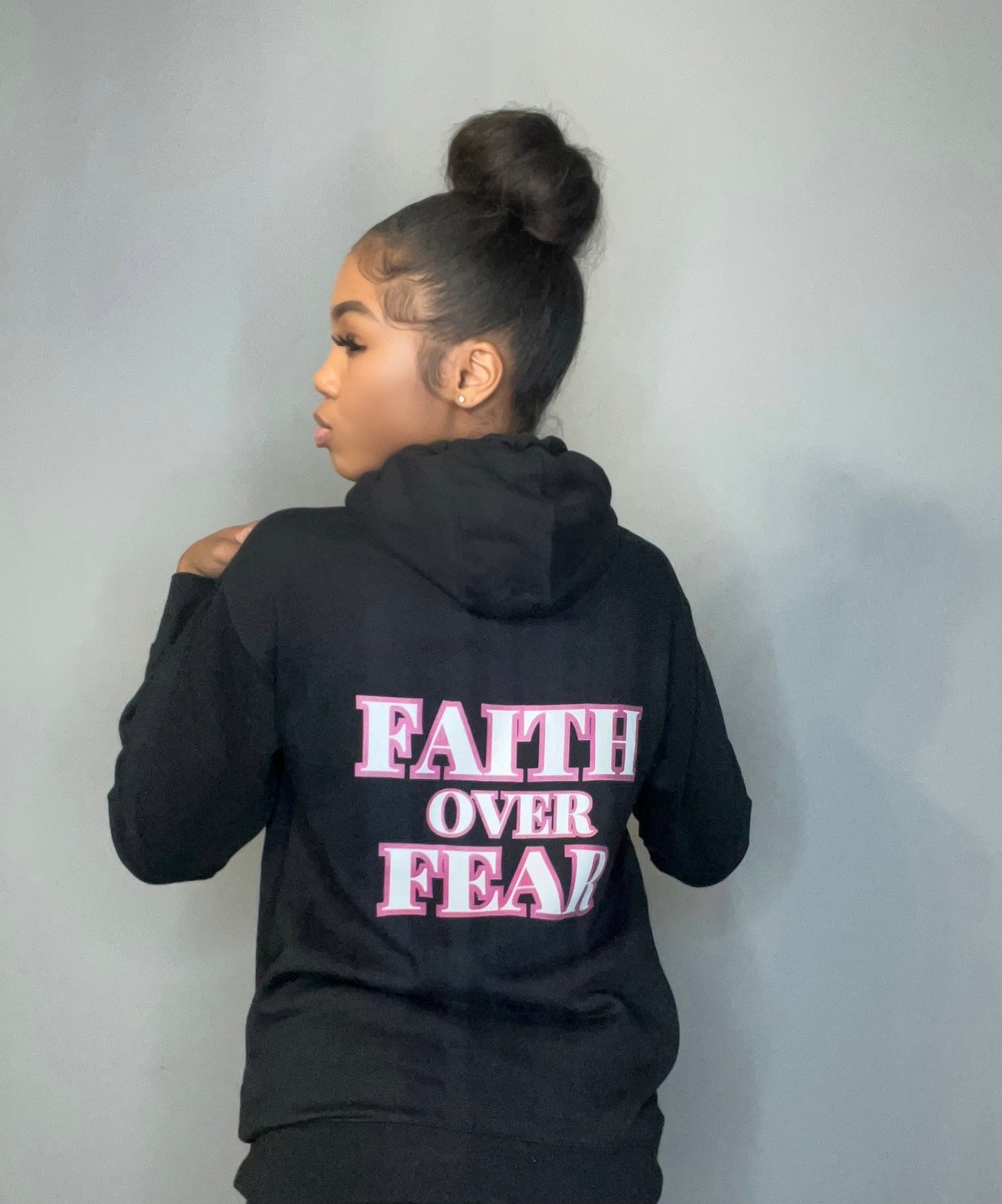 Holy It Girl - Faith Over Fear Hoodie