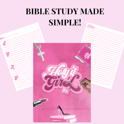 Digital Holy It Girl Bible Study Journal Download